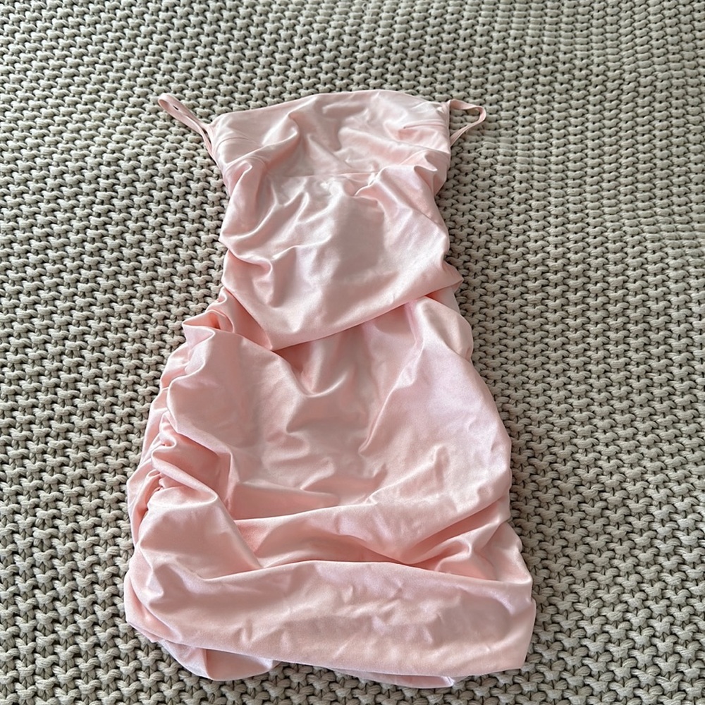 Baby pink lucy in the sky dress! Adjustable back and straps to fit YOU perfectly